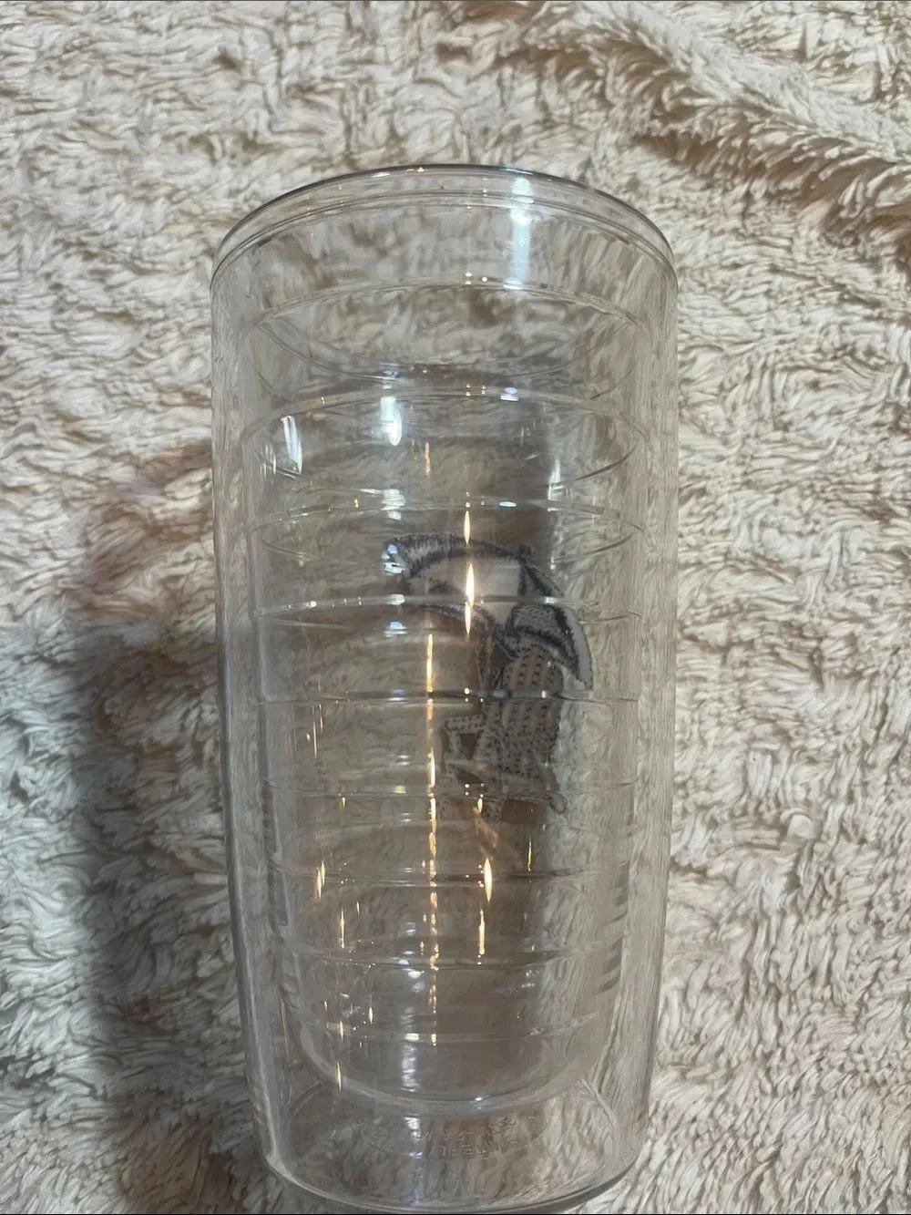 Blue and White Beach Umbrella Tumbler - tervis  16 ounce